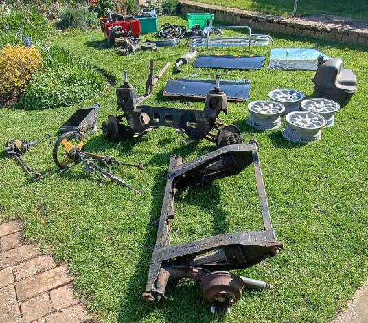 The Mini parts.