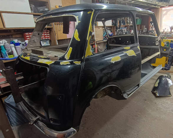 The Mini parts.
