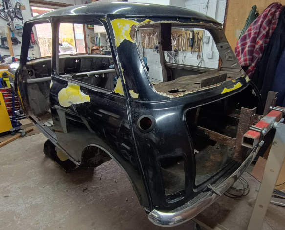 The Mini parts.