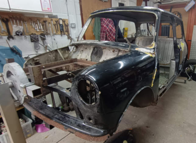 The Mini parts.
