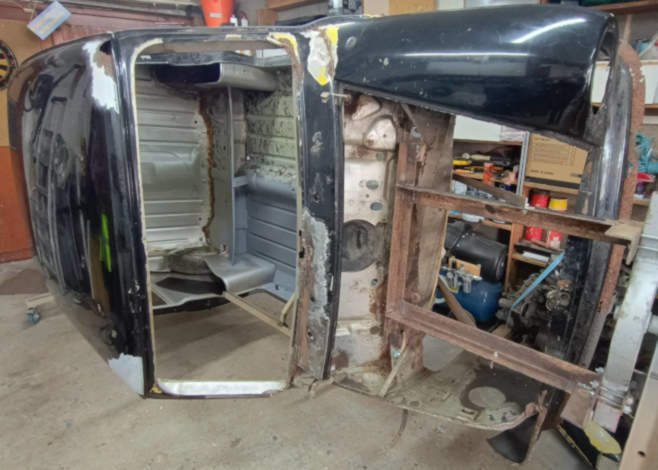 The Mini parts.